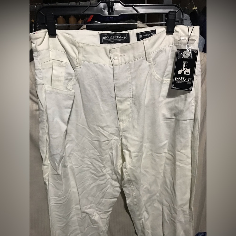 Inserch Denim Collezione Pants Size 34X34 Brand New With Tag